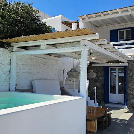 빌라 Chronos With Private Pool Mykonos Town