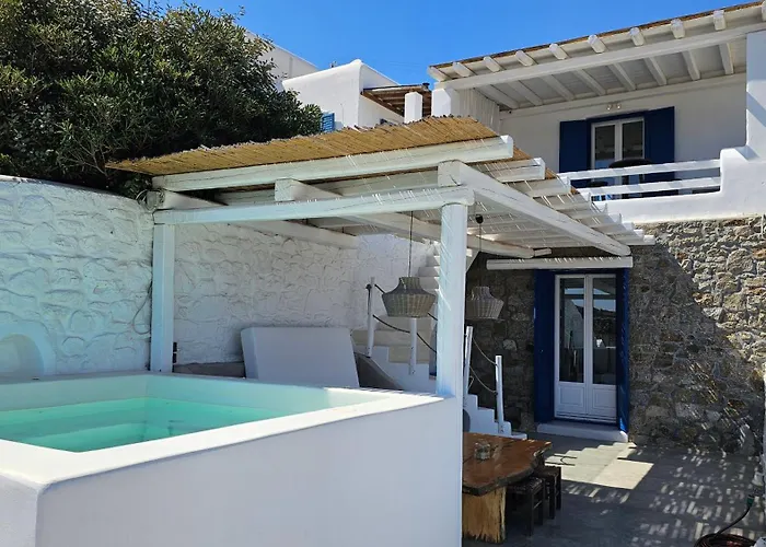 Villa Chronos With Private Pool Mykonos Town